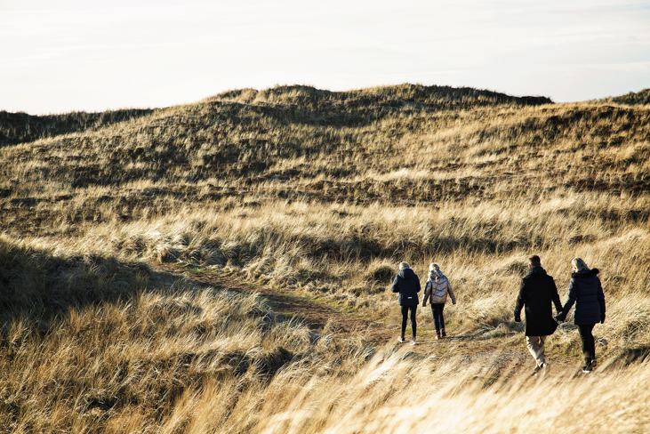 West Jutland Hvide Sande Family Walking Dunes