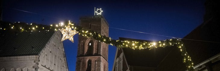 4 julelys på domkirken i ribe - ribe byferie resort