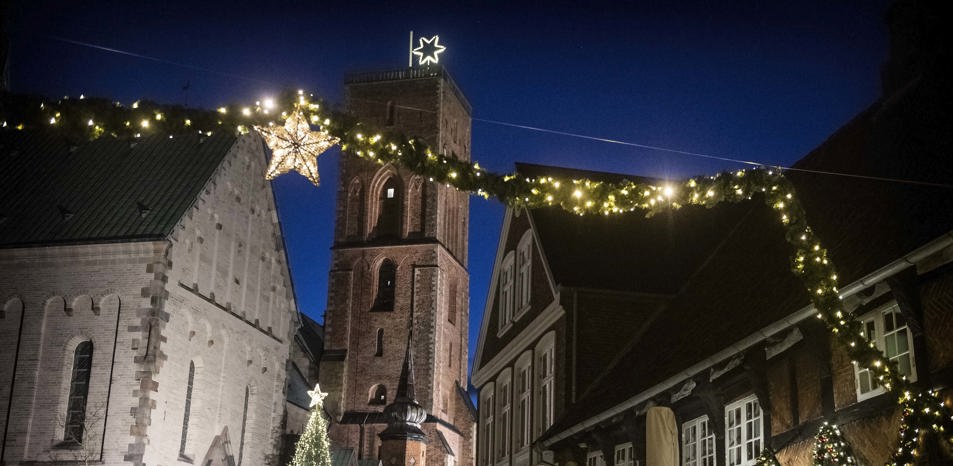 4 julelys på domkirken i ribe - ribe byferie resort