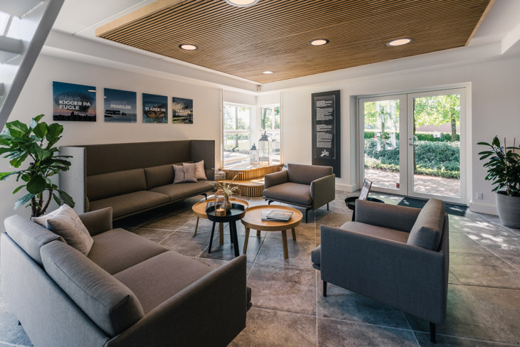 1 lounge ved receptionen - ribe byferie resort